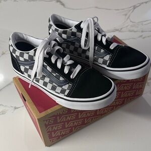 VANS Kids Tonal Check Blue BNIB